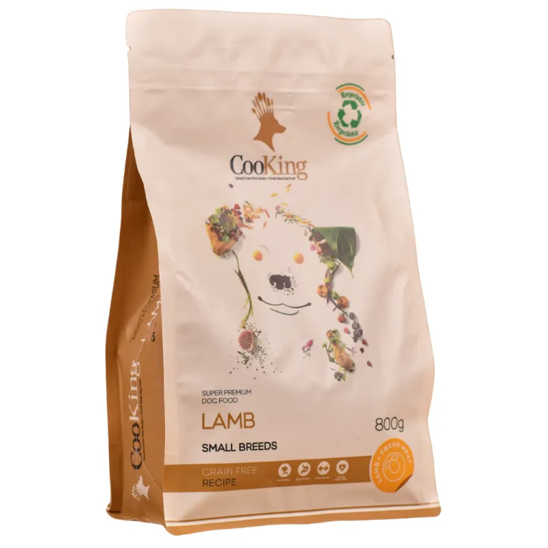 COOKING DOG 800 GRS SMALL BREEDS LAMB