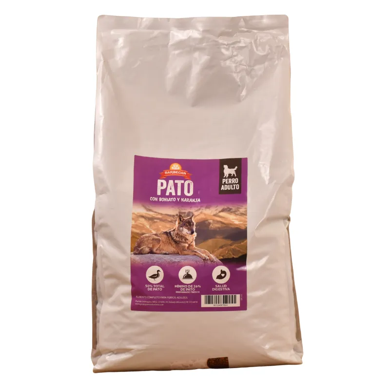 BARBECAN 12 KG GRAIN FREE PATO CON BONIATO Y NARA