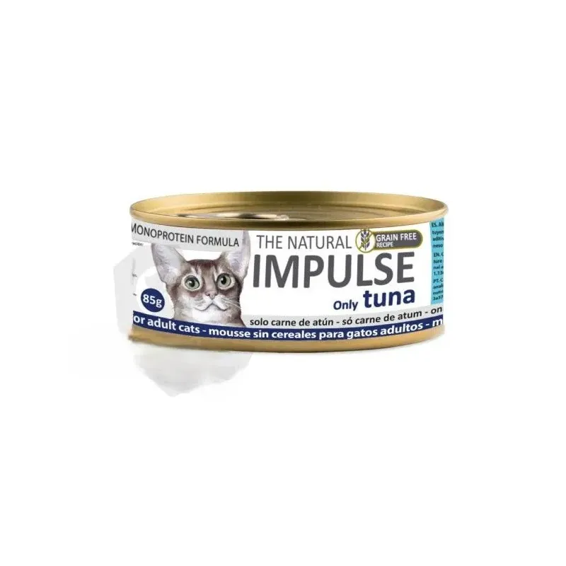 IMPULSE CAT HUMEDO ATUN 85 GRS