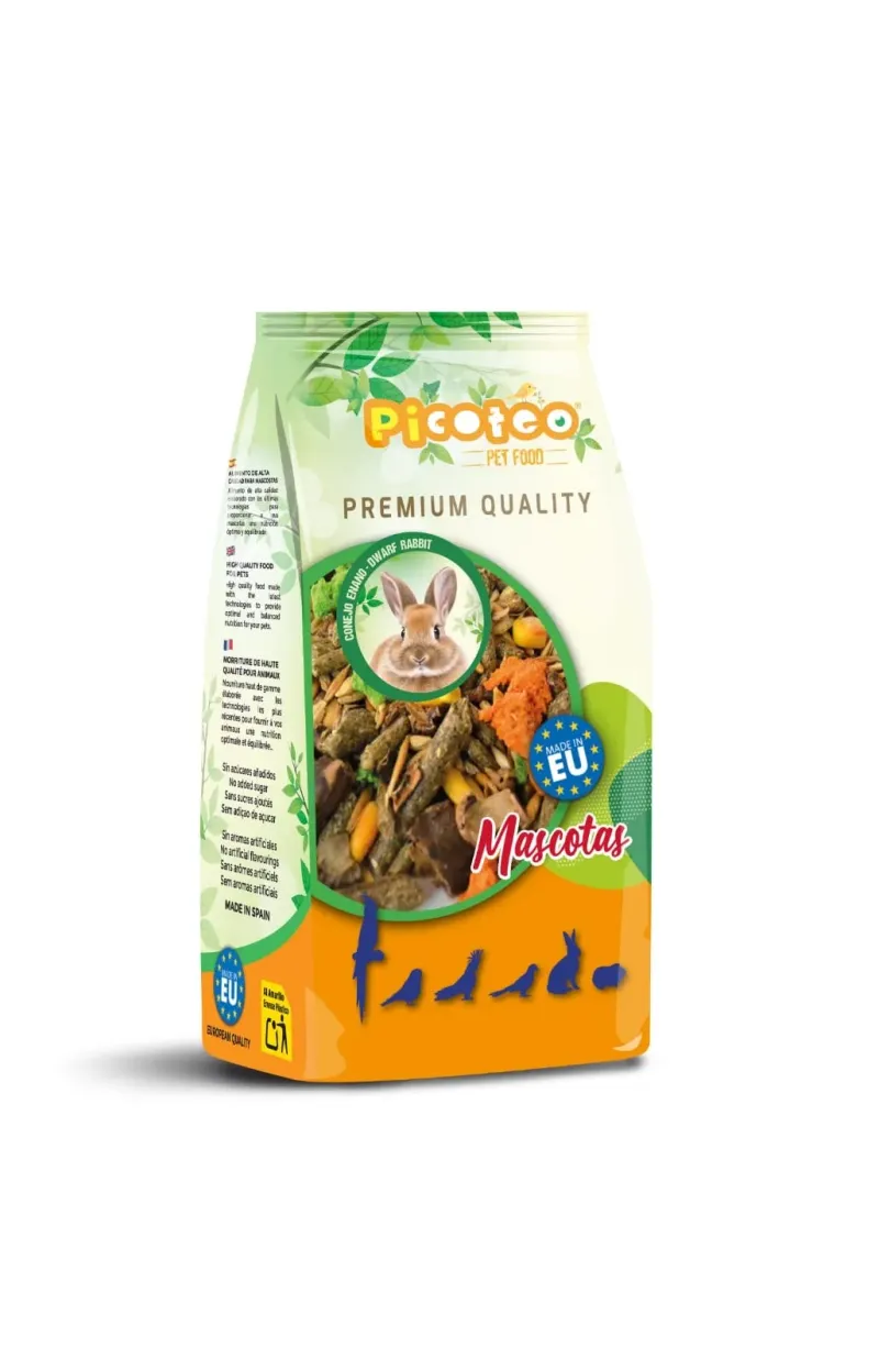 Mixtura de conejos enanos +B - 1 Kg