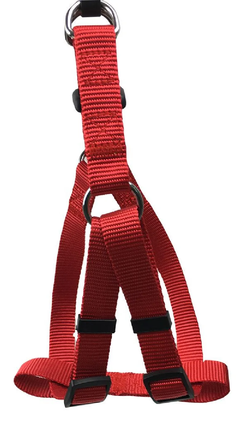 ARNES REGULABLE EN NYLON ROJO (M)