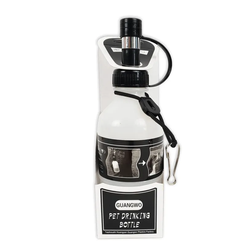 BEBEDERO DE PASEO PARA PERROS CON BOLA ANTIGOTEO  450 ml