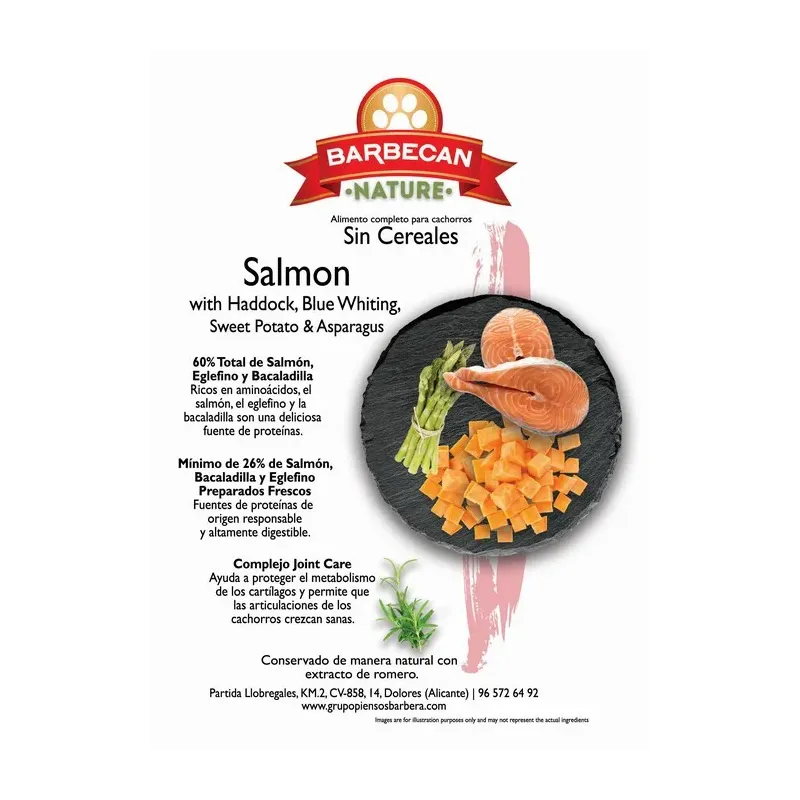 Puppy salmon y boniato - 2 Kg