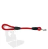 CORREA REDONDA EN NYLON ROJO MOSQUETON 15X50 CM