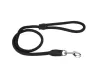CORREA REDONDA EN NYLON NEGRO MOSQUETON 1X20 CM