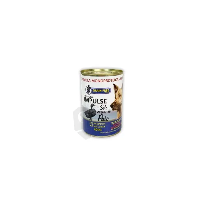 IMPULSE DOG HUMEDO PATO 400 GRS